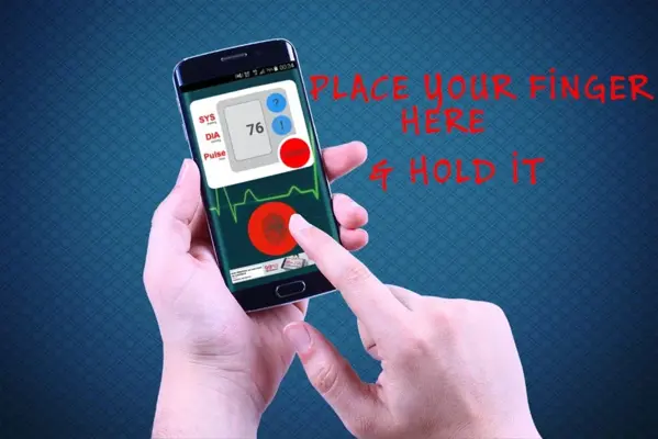 Finger Blood Pressure Prank android App screenshot 1