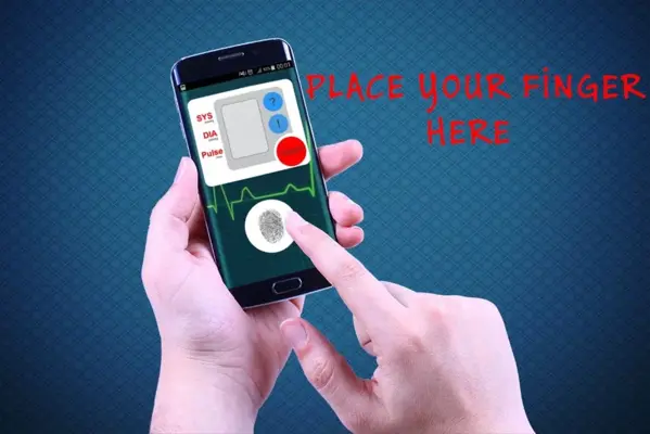 Finger Blood Pressure Prank android App screenshot 2